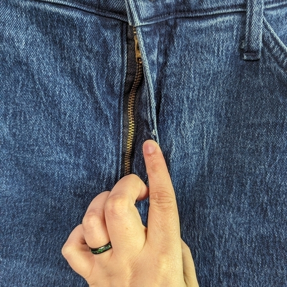 Action West NWT Vintage Taper Leg Jeans Sz 14 - Picture 4 of 10